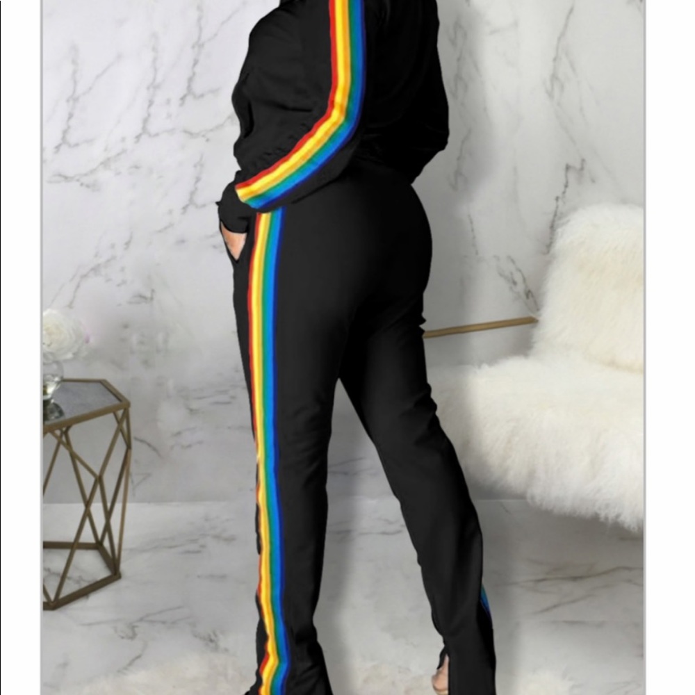 Rainbow Joggers Suit